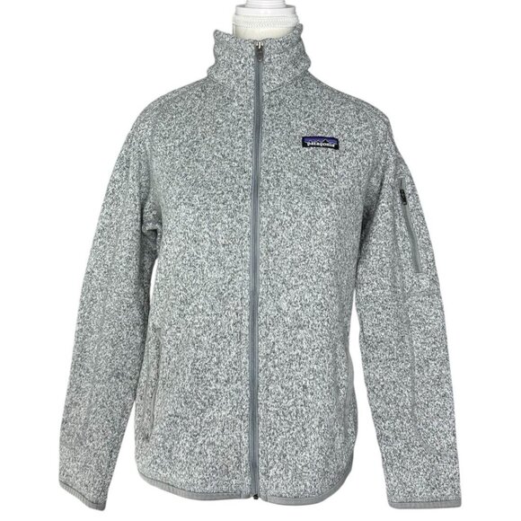 Patagonia Women's Gray Activewear Better Sweater Fleece Jacket S/C37‎ - Picture 1 of 15